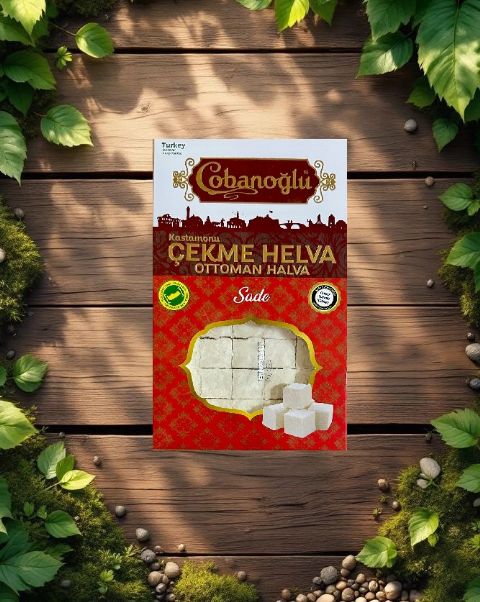 Sade Vakum ambalaj Çekme Helva 200gr