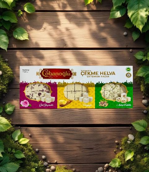 Special Çekme Helva 300gr vakum ambalaj (antep fıstıklı-tereyağlı-gül yapraklı)